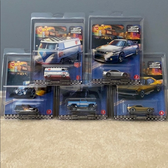 Hot Wheels Boulevard Series 5 out of 5 Wave 1